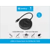 Sandberg USB3.2 Cloner Dock NVMe M.2 SSD, juoda, 20 Gbit/s