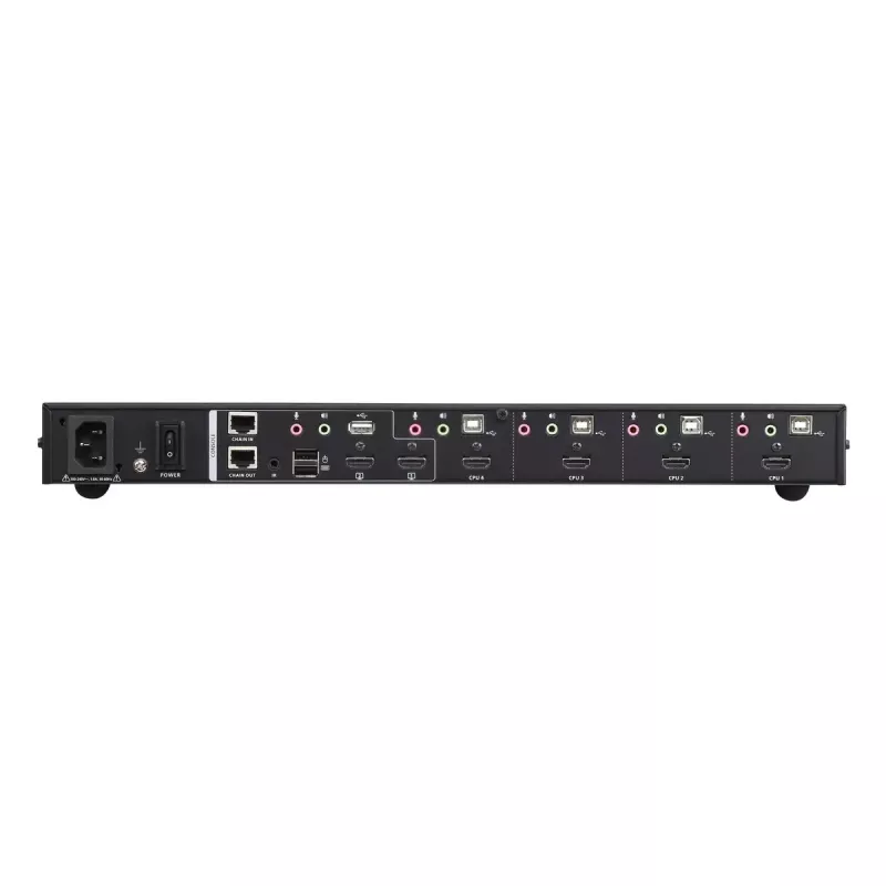 ATEN CM1284 4 prievadų USB HDMI kelių vaizdų KVMP jungiklis