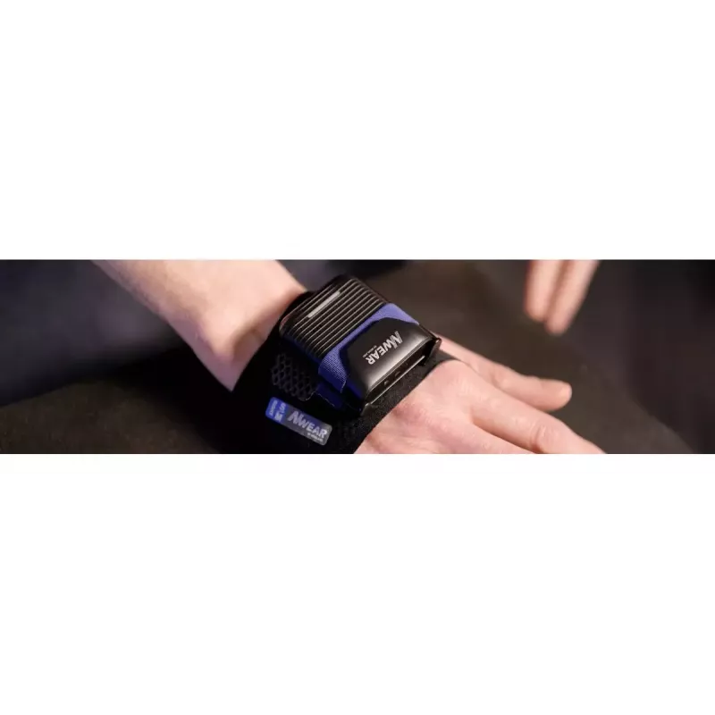 Nešiojamas brūkšninių kodų skaitytuvas Newland WD2 — 1D/2D CMOS, Bluetooth & USB, IP65, 80 m nuotolis, įmontuota Li‑Ion baterija, 43 g