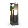 Philips Hue White Turaco lauko stulpinis šviestuvas, antracitas
