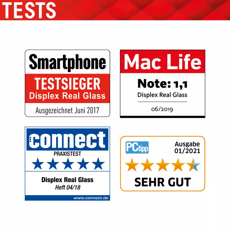 Displex Screen Protector (10H) Apple iPhone 12/12 Pro, Eco montavimo rėmelis, grūdintas stiklas, atsparus įbrėžimams apsauginis stiklas, draugiškas dėklui