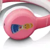 Ausinės vaikams Lenco HPB-110PK Bluetooth, 85 dB ribotuvas, rožinės