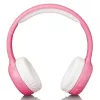 Ausinės vaikams Lenco HPB-110PK Bluetooth, 85 dB ribotuvas, rožinės