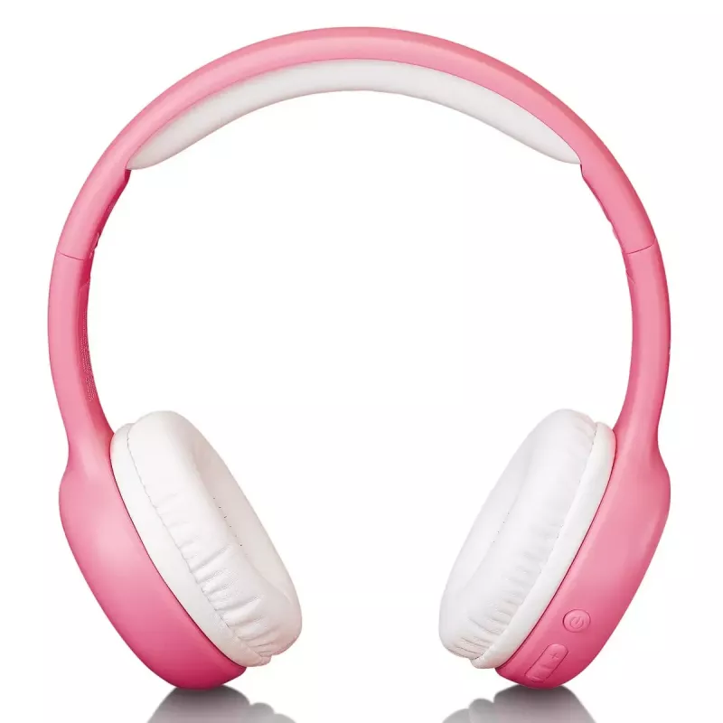 Ausinės vaikams Lenco HPB-110PK Bluetooth, 85 dB ribotuvas, rožinės