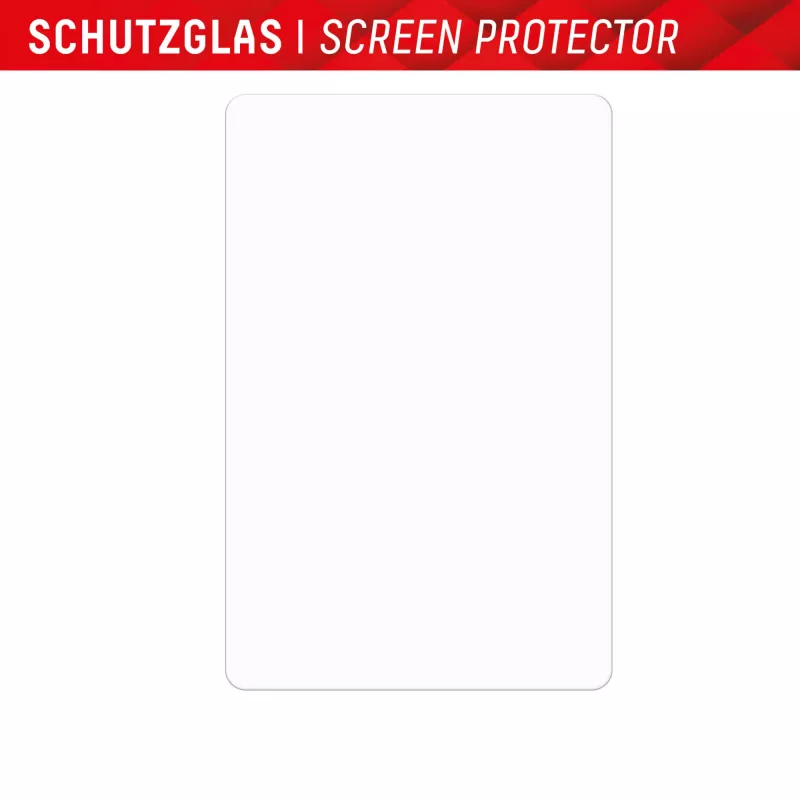 Displex Tablet Glass (9H), skirtas Samsung Galaxy Tab S7/S8/S9/S9 FE/S10 FE/S10 Lite, su Eco montavimo rėmeliu, nedūžtantis