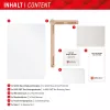Displex Tablet Glass (9H), skirtas Samsung Galaxy Tab S7/S8/S9/S9 FE/S10 FE/S10 Lite, su Eco montavimo rėmeliu, nedūžtantis