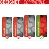 Displex Smart Glass (9H) apsauginis stiklas Apple iPhone 14 Pro Max, su montavimo lipdukais, nedūžtantis, itin plonas, nematomas