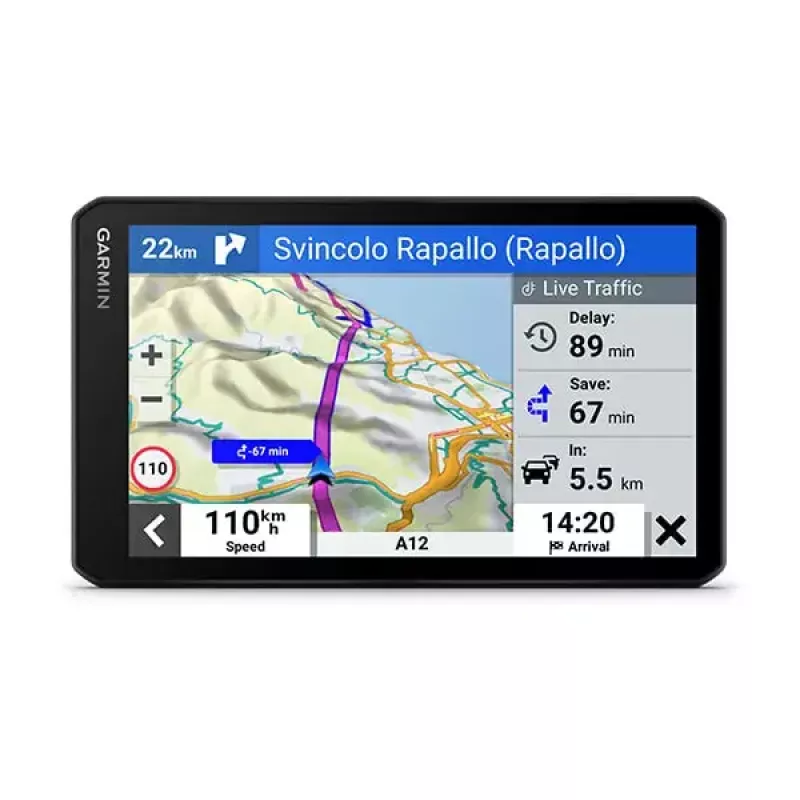 Garmin DriveCam 76 navigatorius nešiojamas/stacionarus 17.6 cm TFT liečiamasis ekranas