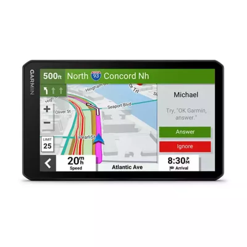 Garmin DriveCam 76 navigator fiksuotas 17,6 cm TFT liečiamasis ekranas 32 GB juoda