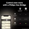Išmanioji lemputė Philips ST64 Edison E27 Bluetooth/Zigbee, 7 W, permatoma, 60×135 mm