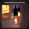 Išmanioji lemputė Philips ST64 Edison E27 Bluetooth/Zigbee, 7 W, permatoma, 60×135 mm