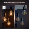 Išmanioji lemputė Philips ST64 Edison E27 Bluetooth/Zigbee, 7 W, permatoma, 60×135 mm
