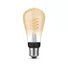 Išmanioji lemputė Philips ST64 Edison E27 Bluetooth/Zigbee, 7 W, permatoma, 60×135 mm