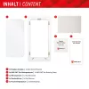 Displex Screen Protector (10H) Samsung Galaxy S22/S23, Eco montavimo rėmelis, atsparus įbrėžimams