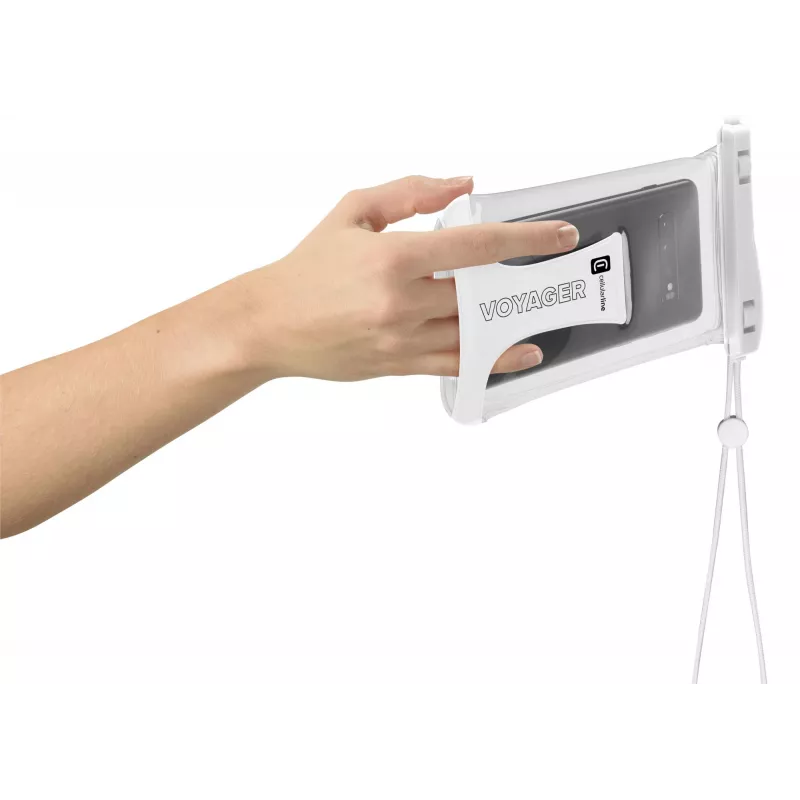 Dėklas maišelis Cellularline Voyager Universal 80 x 165 mm Baltas
