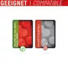 Displex Tablet Glass (9H), Apple iPad 10,9 colio (10. kartos, 2022)/11 colio (2025), Eco montavimo rėmelis, nedūžtantis