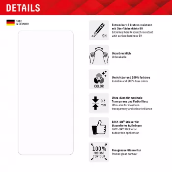 Displex Smart Glass (9H) Samsung Galaxy A54 5G, montavimo lipdukas, nedūžtamas