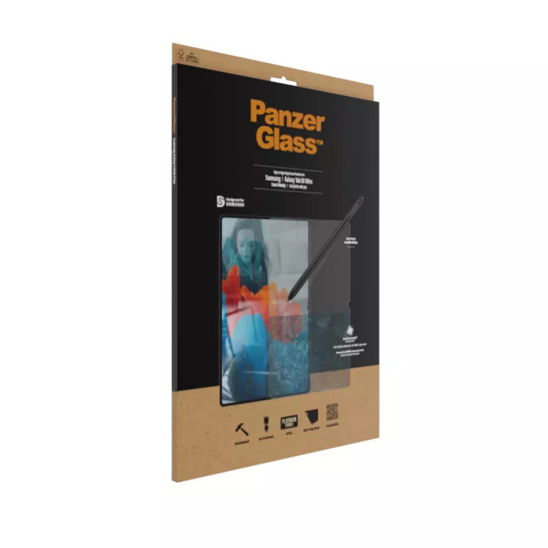 PanzerGlass ® Ekrano apsauga Samsung Galaxy Tab S8 Ultra | S9 Ultra | Ultra-Wide Fit