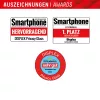 Displex privatumo ekrano apsauginis stiklas (10H), skirtas Apple iPhone 15/15 Pro, su Eco montavimo rėmeliu