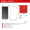 Displex privatumo ekrano apsauginis stiklas (10H), skirtas Apple iPhone 15/15 Pro, su Eco montavimo rėmeliu