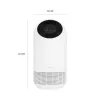 Oro valytuvas Hombli Smart Air Purifier Avanca International BV, 30 dB, baltas/juodas