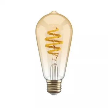 Išmanioji lemputė Hombli HBEB-0212 Wi-Fi 5,5 W, auksinė, A–G energijos klasė, Ø61×142 mm