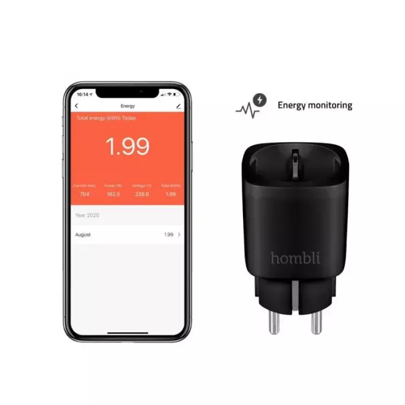 Išmanusis kištukas Avanca International BV Hombli Smart Socket EU Black