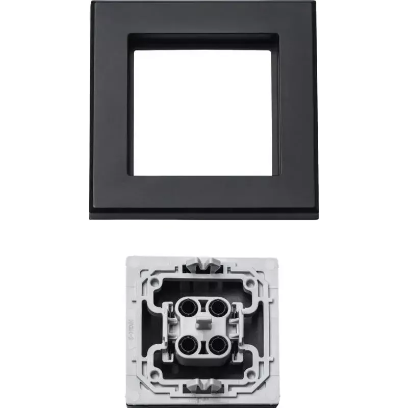 Viršelis elektriniam jungikliui Homematic IP 156171A0, pilkas, 86×86×16 mm