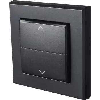 Viršelis elektriniam jungikliui Homematic IP 156171A0, pilkas, 86×86×16 mm