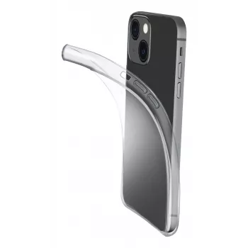 Dėklas Cellularline Fine iPhone 15 Skaidrus Monochromatinis Itin Plonas Lengvas
