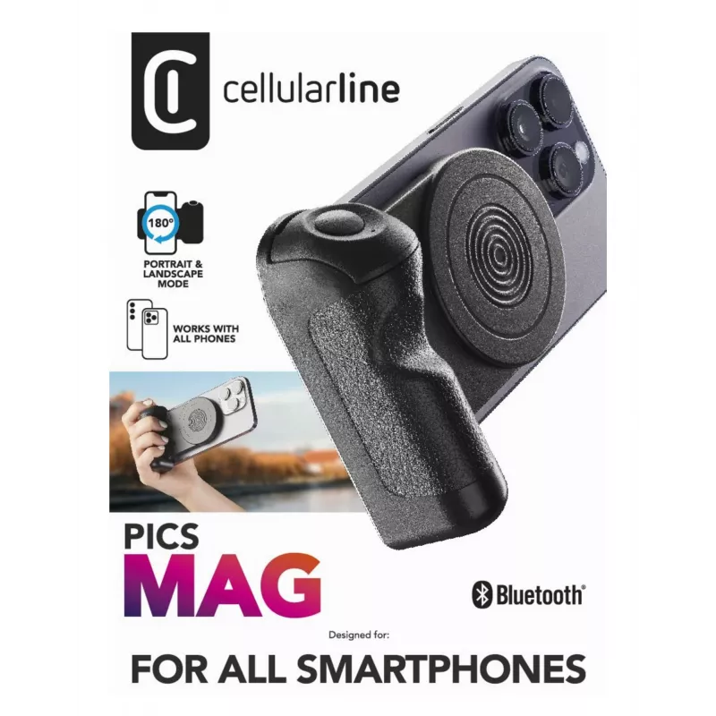 Cellularline Pics Mag belaidis magnetinis laikiklis nuotraukoms su išmaniaisiais telefonais