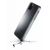 Cellularline Clear Protect kietas dėklas iPhone 12/12 Pro su guminiais kraštais