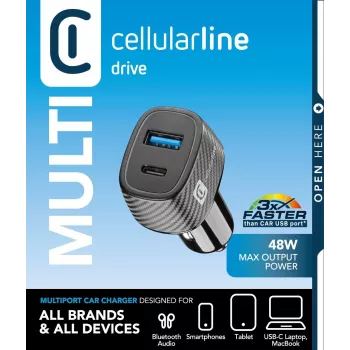 Automobilinis kroviklis Cellularline Multipower Ultra Universal Fast Charging