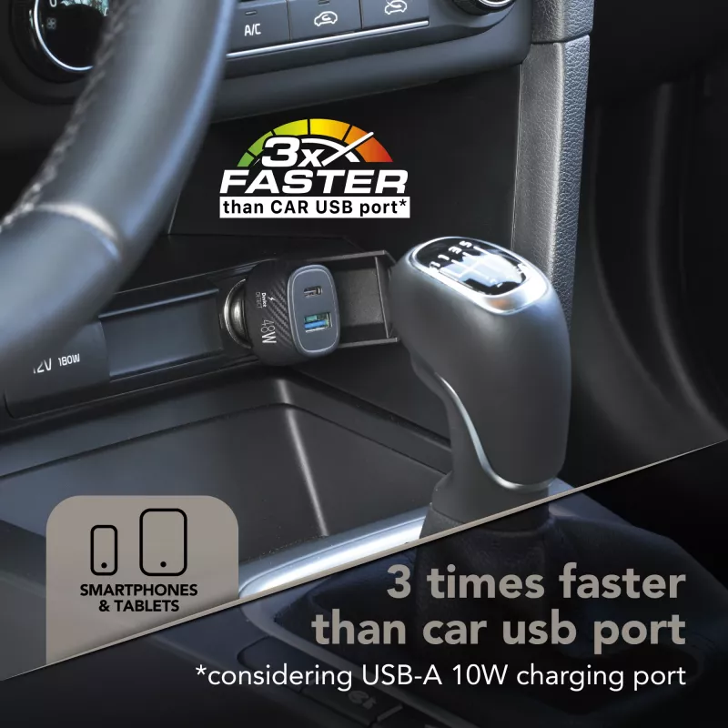 Automobilinis kroviklis Cellularline Multipower Ultra Universal Fast Charging