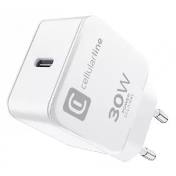 Sieninis įkroviklis Sourcing The One Power Delivery 30W – USB-C 1 prievadas, 110–240V, baltas