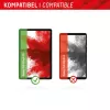 Displex Tablet Glass (9H) Samsung Galaxy Tab A11+/A9+ su Eco montavimo rėmeliu, nedūžtantis
