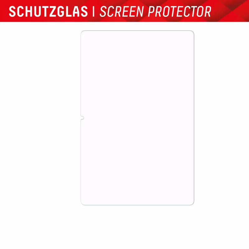 Displex Tablet Glass (9H) Samsung Galaxy Tab A11+/A9+ su Eco montavimo rėmeliu, nedūžtantis