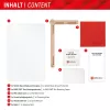Displex Tablet Glass (9H) Samsung Galaxy Tab A11+/A9+ su Eco montavimo rėmeliu, nedūžtantis