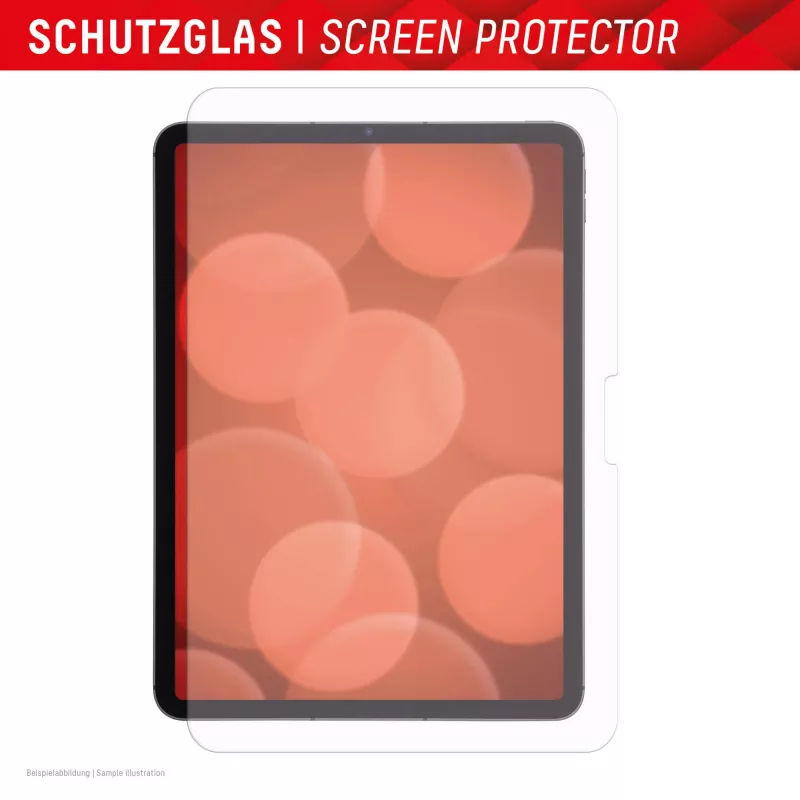 Displex Tablet Glass (9H) Apple iPad Pro 11'' (2025/2024) – neardomas, itin plonas, nematomas apsauginis stiklas su EASY-ON® Eco montavimo rėmeliu