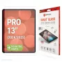 Displex stiklinė apsauga planšetei (9H), skirta Apple iPad Pro 13'' (2025/2024), su EASY-ON® Eco montavimo rėmeliu, nedūžtanti, itin plona, nematoma
