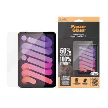 PanzerGlass® Ekrano apsauga iPad Mini 8,3'' (2021, 2024) | Ultra-Wide Fit