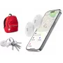 Cellularline Tracy 2 vnt. rinkinys – Daiktų sekiklis su Apple Find My palaikymu, balta, atspari dulkėms