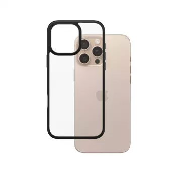 PanzerGlass HardCase Skaidrus su Juodu Rėmeliu iPhone 16 Pro Max