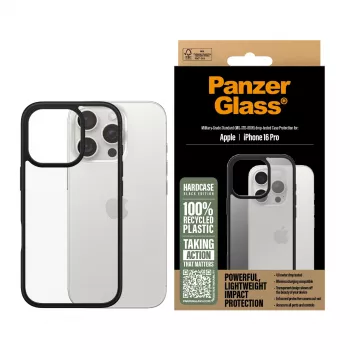 PanzerGlass HardCase Transparent su White MagSafe iPhone 16 Plus
