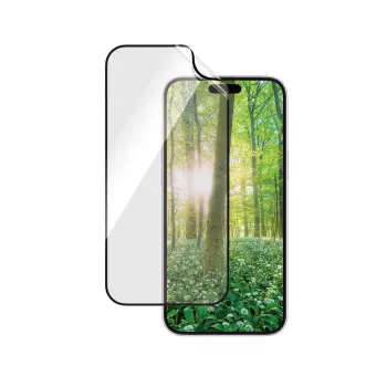 PanzerGlass® ECO MATRIX apsauginis stiklas iPhone 16 Plus | 15 Plus | Ultra-Wide Fit