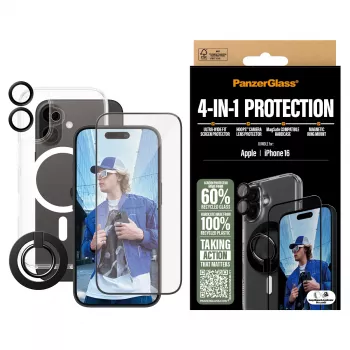 PanzerGlass 4-in-1 apsaugos rinkinys iPhone '24 6.1
