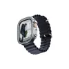 PanzerGlass SAFE95911 SAFE Bling Bumper dėkliukas išmaniajam laikrodžiui Apple Watch Ultra / Ultra 2 / Ultra 3, sidabrinis