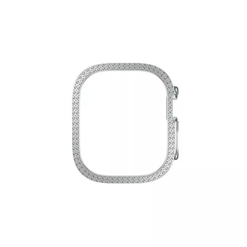 PanzerGlass SAFE95911 SAFE Bling Bumper dėkliukas išmaniajam laikrodžiui Apple Watch Ultra / Ultra 2 / Ultra 3, sidabrinis