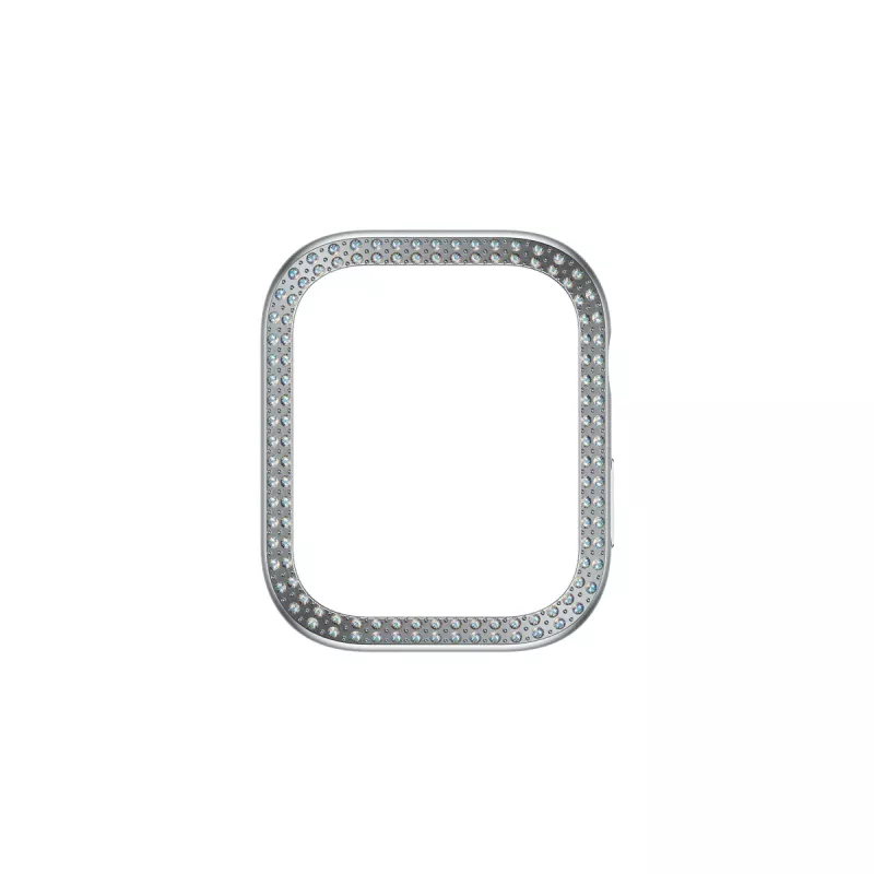 PanzerGlass SAFE. by ® Bling Bumper sidabrinis permatomas Apple Watch Series 10 46 mm apsauginis rėmelis