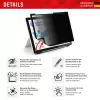Displex TABLET PRIVACY SAFE nuimamas dvipusis privatumo filtras, skirtas iPad 10,9 colio (10. kartos) / 11 colio (2025) / Air 11 colio (2024/2025)